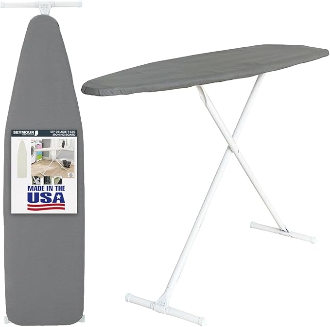 Full Size Ironing Board with Cover & Pad – Made in USA by Seymour Home Products by Seymour+Home+Products