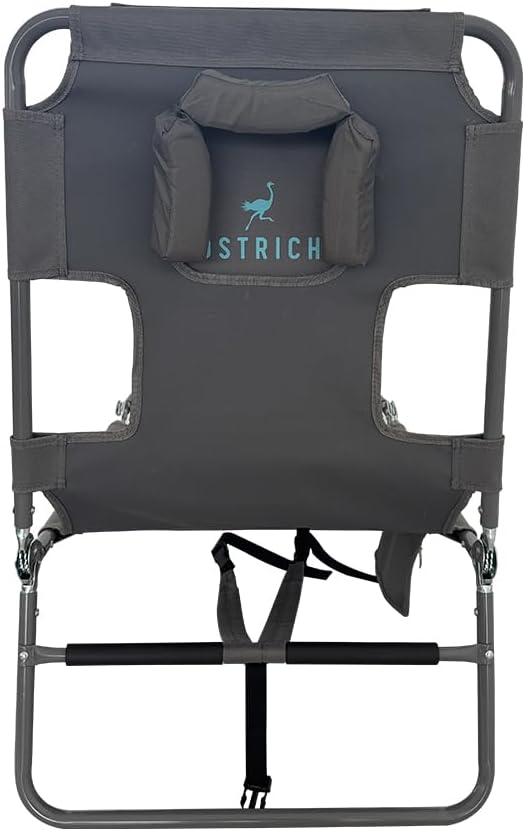 Ostrich Chair Backpack Chaise Chair, Gray - Image 3