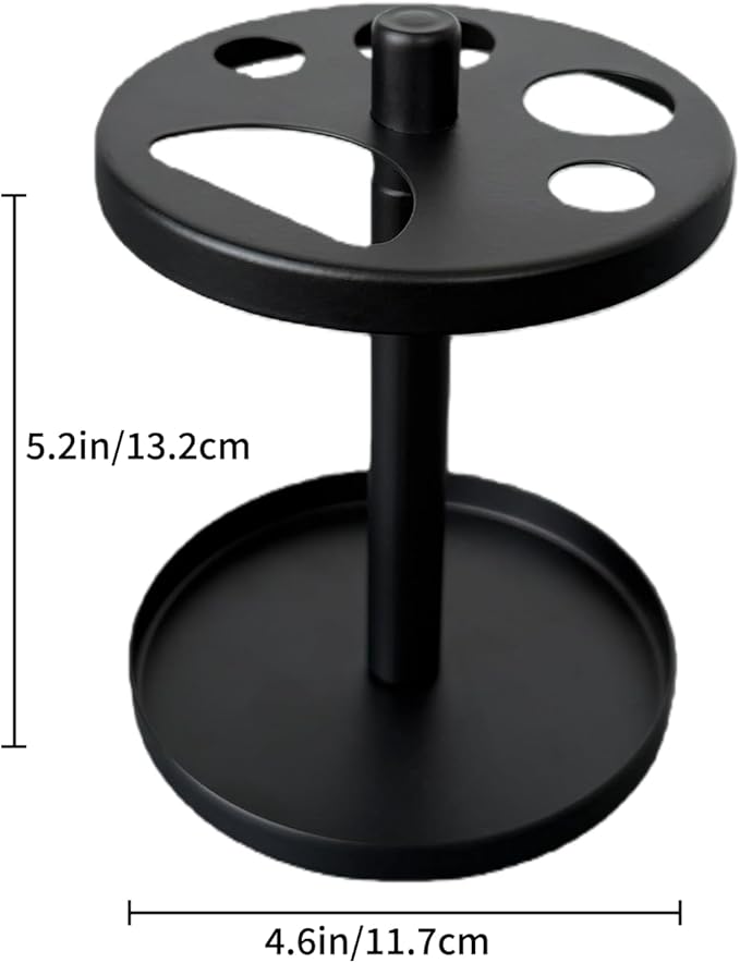 Black Metal Toothbrush Holder Stand - Image 4