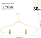 MIZGI Premium Velvet Pants Hangers - Image 2