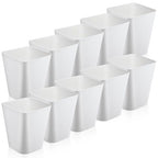 Amyhill 10 Pcs Small Trash Can 2 Gallon Plastic Garbage Can Small Waste Basket by Amyhill
