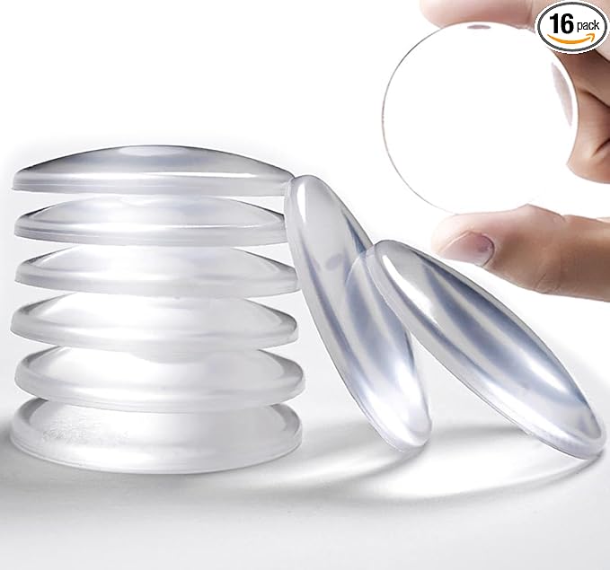 Door Stoppers for Wall Transparent Quiet Wall Protector for Door Handle by Unknown