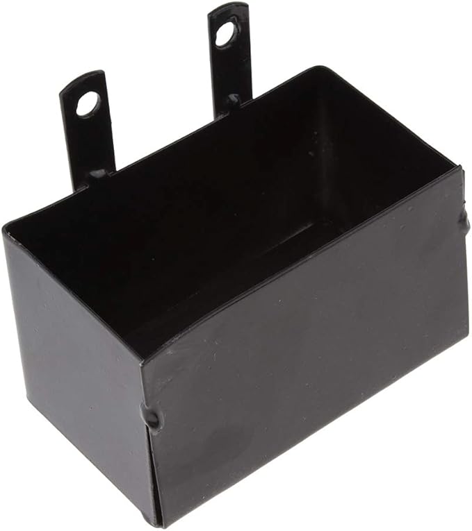 Kesoto Sturdy Metal Motorcycle Batteries Carrier Case Storage Holder Box - Image 7