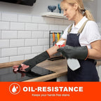 Heavy Latex Chemical Resistant Gloves - Image 3
