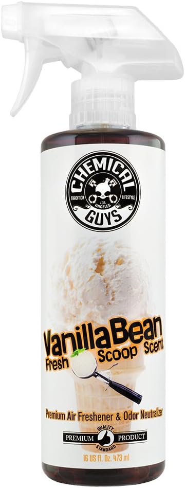 Chemical Guys AIR23116 Vanilla Bean Fresh Scoop Scent Air Freshener & Odor by ChemicalGuys