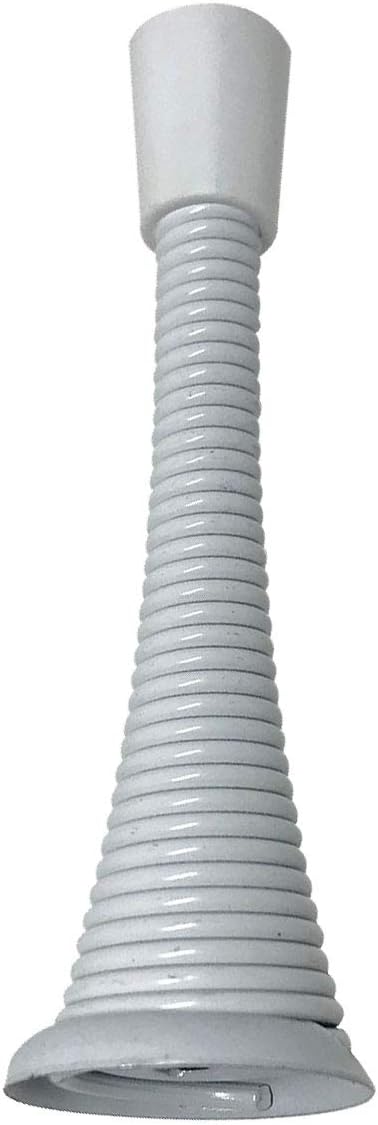 Litepak Spring Door Stop 3" Premium Heavy Duty Stopper Steel w/Plastic Bumper - Image 2