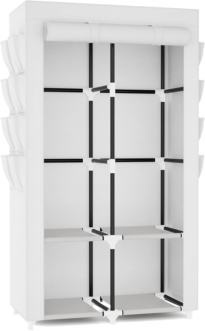 Portable Closet for Hanging Clothes, Portable Wardrobe Closet - Image 8