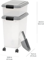 Amazon Basics 3-Piece Airtight Pet Food Storage Container Combo - Image 13