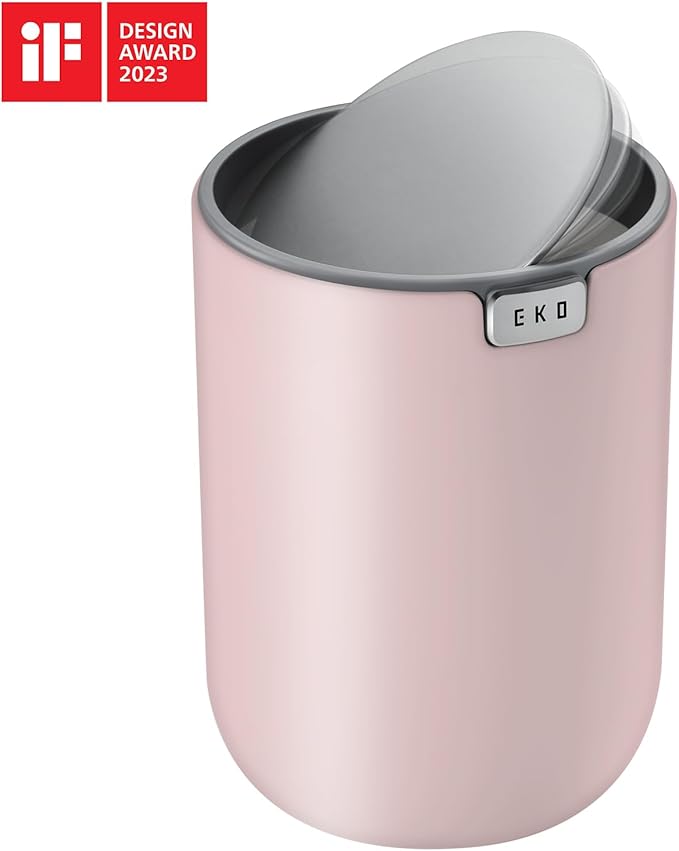 EKO Fandy 0.4 Gal/1.5L Mini Tabletop Trash Bin - Image 4