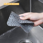 Drain Hair Catcher, Bathtub Drain Protecto 2 PCS （Gray Square） - Image 2