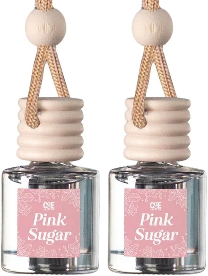 C&E Craft Co Hanging Car Air Freshener Diffuser 2 Pack, Long Lasting Fragrance by CECraftCompany