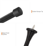 18 Pack Spring Door Stopper Black- 3-1/4" Flexible Spring Door Stops - Image 4