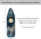 Origami Moon Pine Tree Ironing Board Cover Paper Carving Starry Night Home Iron - Image 6