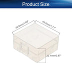 Heyiarbeit 2Pcs 18350 Battery Case Battery Storage Box Organizer Battery - Image 2