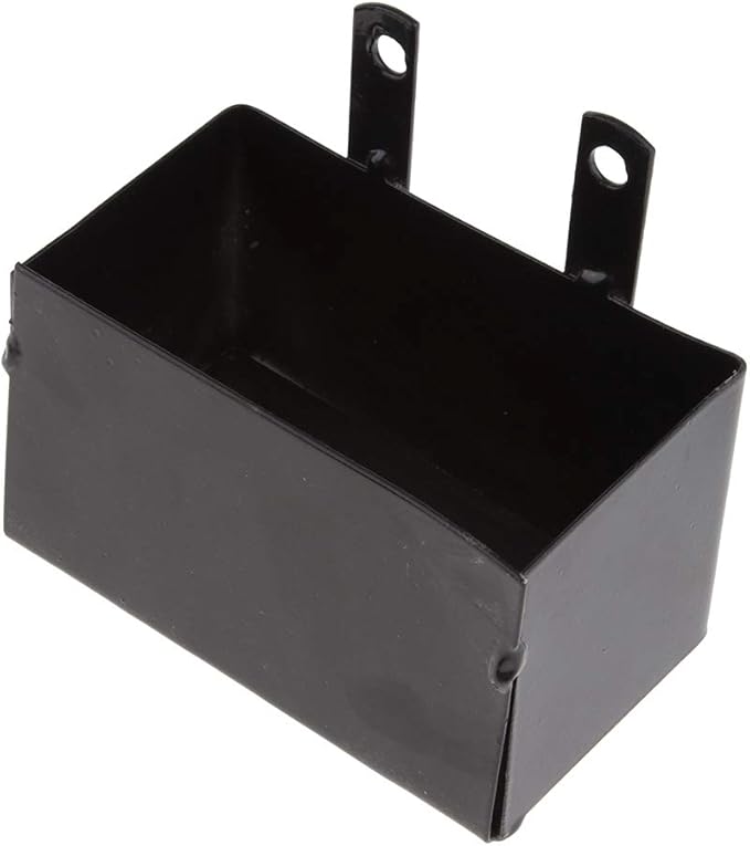 Kesoto Sturdy Metal Motorcycle Batteries Carrier Case Storage Holder Box by Unknown