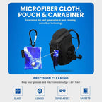 Microfiber Cloth & Glasses Wipes Lens & Glasses Cleaning Cloth - Image 3