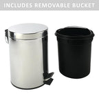 Stainless Steel Small Trash Can - Image 3