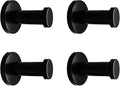Classic Black Stainless Steel Single Super Heavy Duty Wall Mount Hook, Bath by NELXULAS