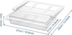 Pull-Out Fridge Drawer Organizer - Image 2