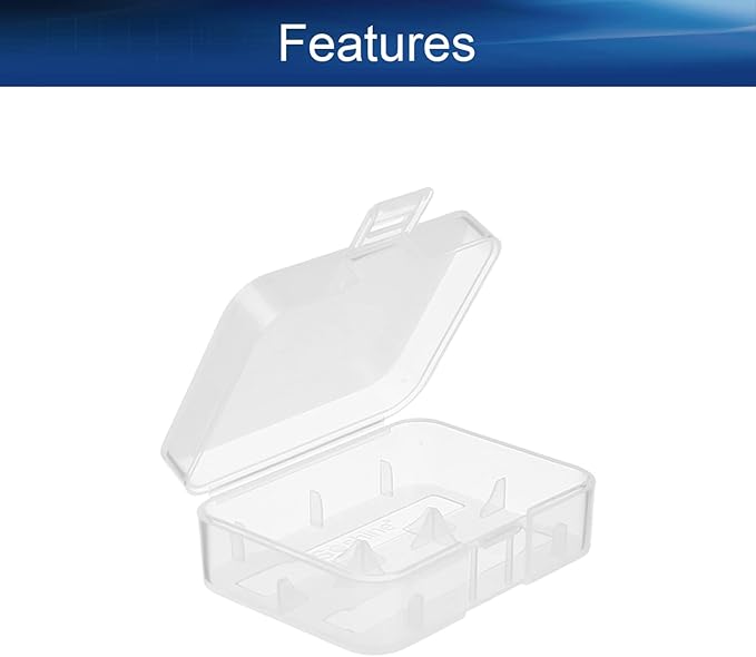 Heyiarbeit Battery Organizer Box PP Battery Storage Case Battery Holder Storage - Image 3