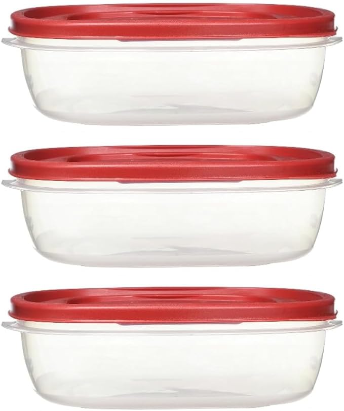 Rubber maid Food Storage Containers Nine Cup Food Storage Containers 7 Peice Set by Utensilux