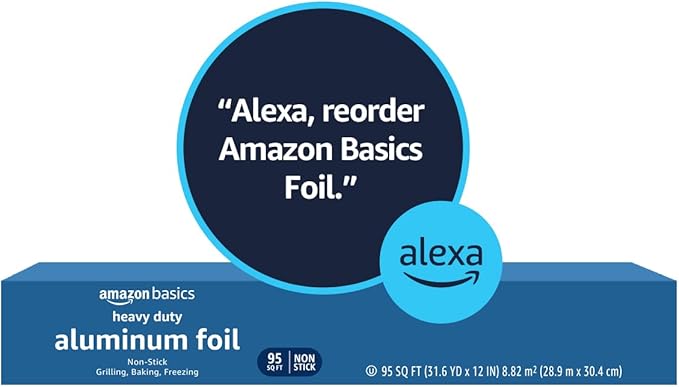 Amazon Basics Heavy Duty Non-Stick Aluminum Foil - Image 7