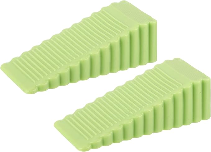 uxcell 2 Pcs Door Stoppers for Bottom of Door, 28mm/1.10 Inch Door Stops by uxcell