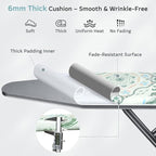 FIOBEE Ironing Board Cover and Pad Extra Thick Iron Board Pad - Image 3