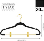 MIZGI Premium Velvet Pants Hangers - Image 6