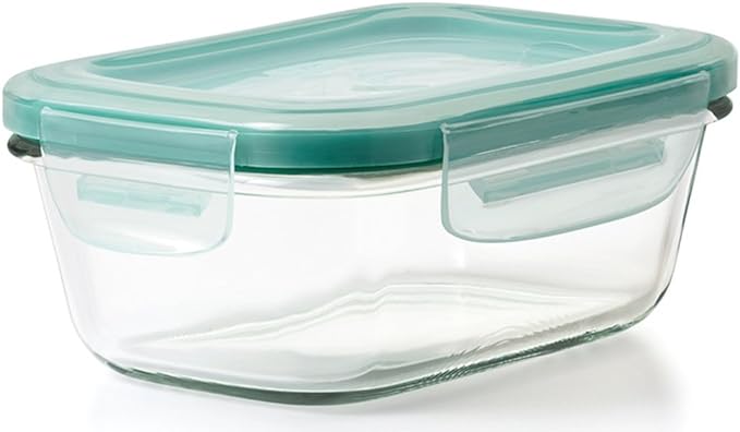 OXO Good Grips 1.6 Cup Smart Seal Leakproof Glass Rectangle Airtight Food by OXO