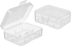 Heyiarbeit Battery Organizer Box PP Battery Storage Case Battery Holder Storage by Heyiarbeit