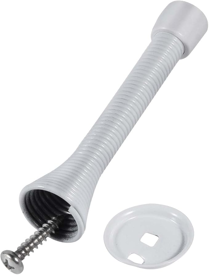 12 Pack Spring Door Stops 3 1/4 Inch Flexible Heavy Duty Spring Door Stopper - Image 7