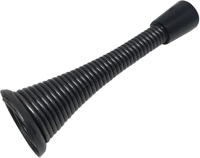 Litepak Spring Door Stop 3" Premium Heavy Duty Stopper Steel w/Plastic Bumper - Image 3