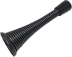 Litepak Spring Door Stop 3" Premium Heavy Duty Stopper Steel w/Plastic Bumper - Image 3