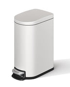 Garvee 2.6 Gallon / 10L Metal Bathroom Trash Can by Garvee