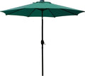 Sunnyglade 9' Patio Umbrella Outdoor Table Umbrella with 8 Sturdy Ribs (Dark Green) by Sunnyglade