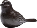 Door Stopper Wedge, Heavy Duty Cast Iron Decorative Bird Door Stops, Rustic - Image 3