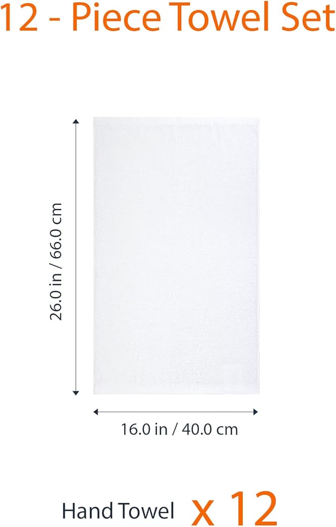 Amazon Basics Soft and Thick Cotton Hand Towels - Image 7