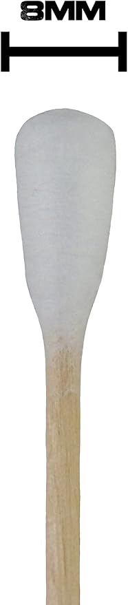 Type-III 100pc Gun Cleaning 6 Inch Double Sided Cotton Swabs - Image 2
