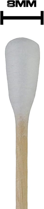 Type-III 100pc Gun Cleaning 6 Inch Double Sided Cotton Swabs - Image 2