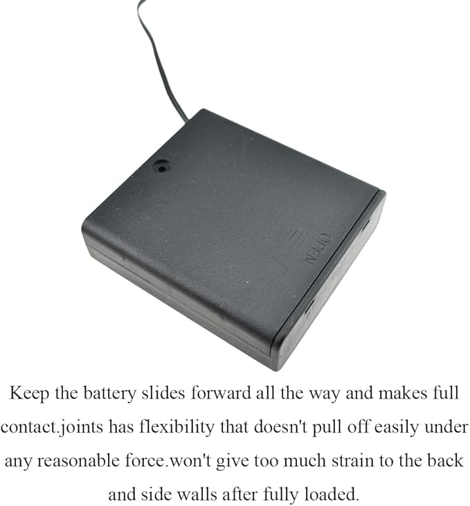 HAHIYO 6V 4x1.5V AA Battery Holder - Image 4