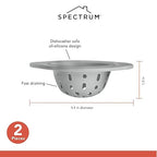 Spectrum Silicone Sink Strainer 2-Pack - Image 5