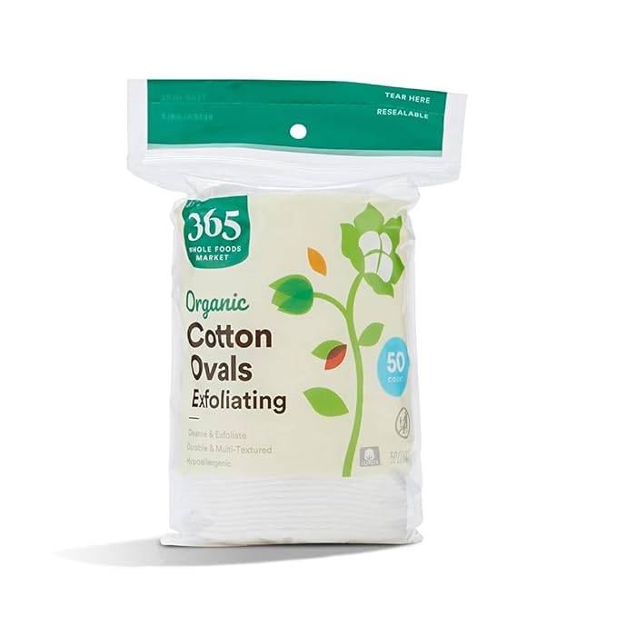 365 by Whole Foods Market, Organic Cotton Ovals, Exfoliating by WholeFoodsMarket