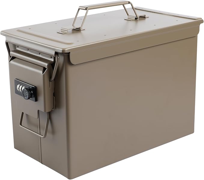 Ammo Can&Ammo Box, Fireproof & Waterproof Metal Storage Box by Unknown