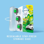 Febreze Car Air Freshener, Odor-Fighting Automotive Vent Clip, Mixed Gain Scent - Image 4