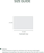Lacoste Heritage 100% Supima Cotton Tub Mat, Premium Super Soft Bath Towel - Image 2