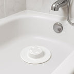 2 Pack Rubber Hair Catcher for Shower & Bathtub Drains – Flexible Drain Cover - Image 2