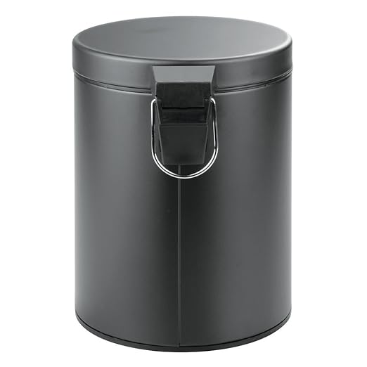 InterDesign 5-Liter Steel Step Waste Can - Image 4