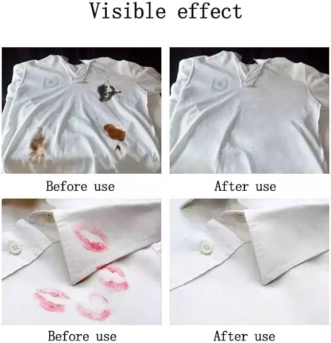 Stain Remover, 2025 New Enzyme Cleaner Clothing Stain Remover, Oil Remover - Image 6
