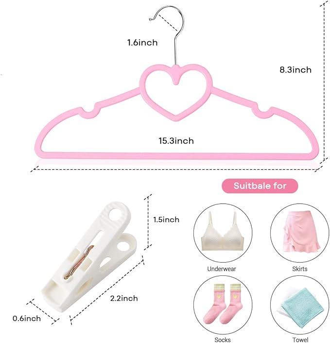 Plastic Hangers 30 Pack - Image 2